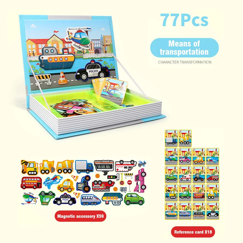 Children Magnetic Book